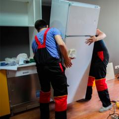 Hvordan transporteres et køleskab korrekt - liggende eller stående?