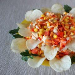 Салат з грибами рижиками – яскрава прикраса вашого столу